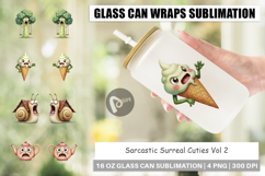 Glass Can Sarcastic Surreal Cuties Product Image 1