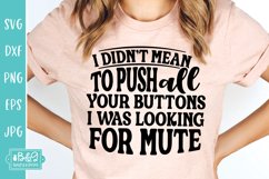 Push All Your Buttons - Sarcastic SVG Product Image 3