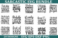 Sarcastic Svg Bundle, Funny Quotes SVG, Mug SVG Sarcastic Product Image 1