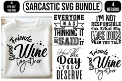 Sarcastic Svg , Funny Sarcasm Svg Product Image 1