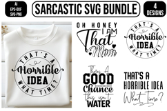 Sarcastic Svg, Funny Sarcasm Svg Product Image 1