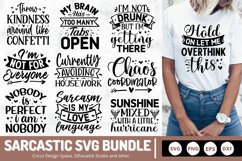 Sarcastic SVG Bundle, Sarcastic Svg Files, Funny Quotes Svg Product Image 1