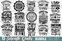 Sarcastic SVG Bundle Product Image 1