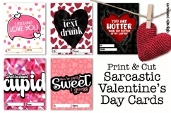 I Guess You are Pretty Sweet Valentine's Day Card Printable Product Image 2
