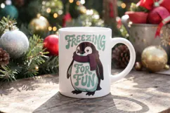 Sarcastic Arctic Animals Sublimation Product Image 12