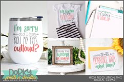 Sarcastic Saying Designs for Sublimation and Stickers Product Image 2