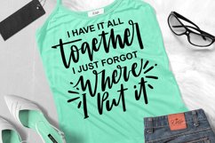 Sarcastic Quotes SVG Bundle, Funny Quotes SVG Cut Files Product Image 10