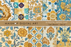 Boho Bundle Seamless Patterns Vol. 01 Product Image 9