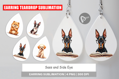 Judgmental Dog Earring Product Image 1