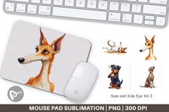 Judgmental Dog Mouse Pad Product Image 1