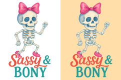 Fall-o-Ween Skeleton Fall and Halloween Bundle -12x Designs Product Image 4