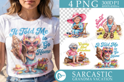 Sassy Sunshine Grandma Sublimation Product Image 1
