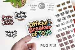 Sassy Elf Quote Sticker Product Image 1