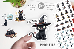 Sassy Familiars Sticker Product Image 1