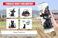 Sassy Familiars Tumbler Product Image 1