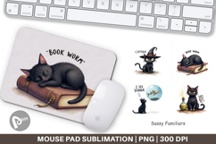Sassy Familiars Mouse Pad Product Image 1