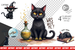 Sassy Familiars Clipart Product Image 1