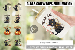 Sassy Familiars Glass Can Product Image 1