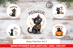 Sassy Familiars Wind Spinner Product Image 1