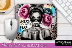 Sarcastic Quote Mouse Pad PNG - Sassy Girl Sublimation Product Image 1