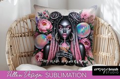 Sassy Girl Pillow Cover - Sarcastic Qoute Pillow Sublimation Product Image 1