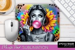 Sarcastic Quote Mouse Pad PNG - Sassy Girl Sublimation Product Image 1