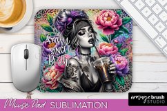 Sarcastic Quote Mouse Pad PNG - Sassy Girl Sublimation Product Image 1