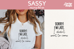 Sassy Girl Quote SVG PNG