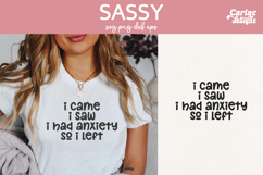 Sassy Girl Quote SVG PNG