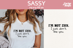 Sassy Girl Quote SVG PNG