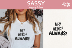 Sassy Girl Quote SVG PNG