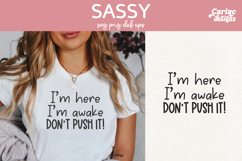 Sassy Girl Quote SVG PNG