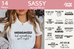 Sassy Girl Quote SVG PNG Bundle