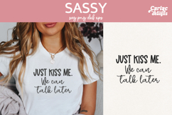 Sassy Girl Quote SVG PNG