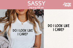 Sassy Girl Quote SVG PNG