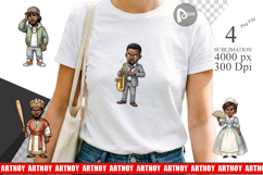 Sassy Historical Ancestor Sublimation Product Image 1