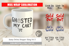 Sassy Online Shopper Mug Wrap Product Image 1