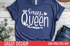 Sassy queen SVG Product Image 1
