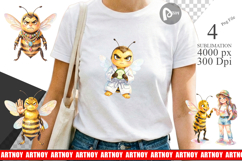 Sassy Queen Bee Vacation Sublimation Product Image 1