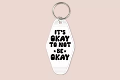 sassy quotes motel keychain cutting files SVG DXF PNG EPS digital files instant download