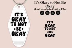 sassy quotes motel keychain cutting files SVG DXF PNG EPS digital files instant download
