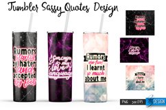 Sassy Quotes Tumblers Wrap 20 oz | PNG File | 300 DPI Product Image 1