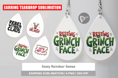 Sassy Reindeer Games Earring Product Image 1