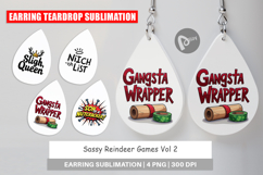 Sassy Reindeer Games Earring Product Image 1