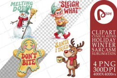 Sassy Santa Helper Sublimation Product Image 1