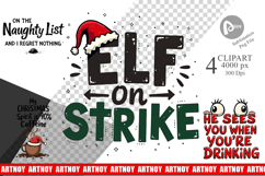 Sassy Santa Quotes Clipart Product Image 1