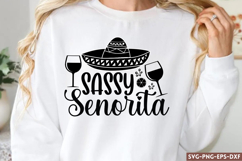 Sassy senorita SVG, Cinco De Mayo SVG Product Image 1