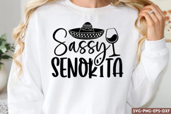 Sassy senorita SVG, Cinco De Mayo SVG Product Image 1