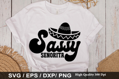 Sassy senorita SVG - Cinco De Mayo Design Product Image 1