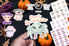 Sassy Spooky Halloween Quote Sticker Product Image 1